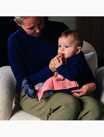 Lot de 3 langes bébé, serviettes absorbantes et respirantes - Koala - Monsieur Bébé