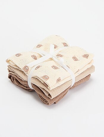 Lot de 3 langes