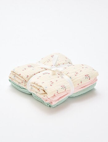 Lot de 3 langes