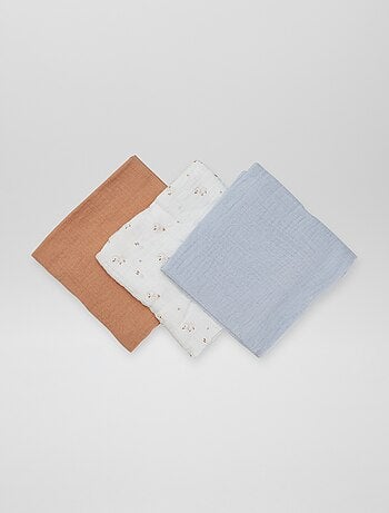 Lot de 3 langes