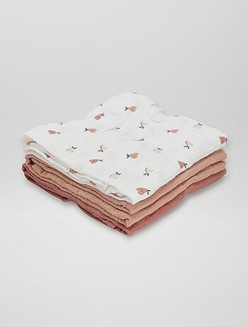 Lot de 3 langes