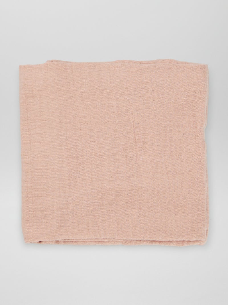 Lot de 3 langes Blanc/rouge - Kiabi