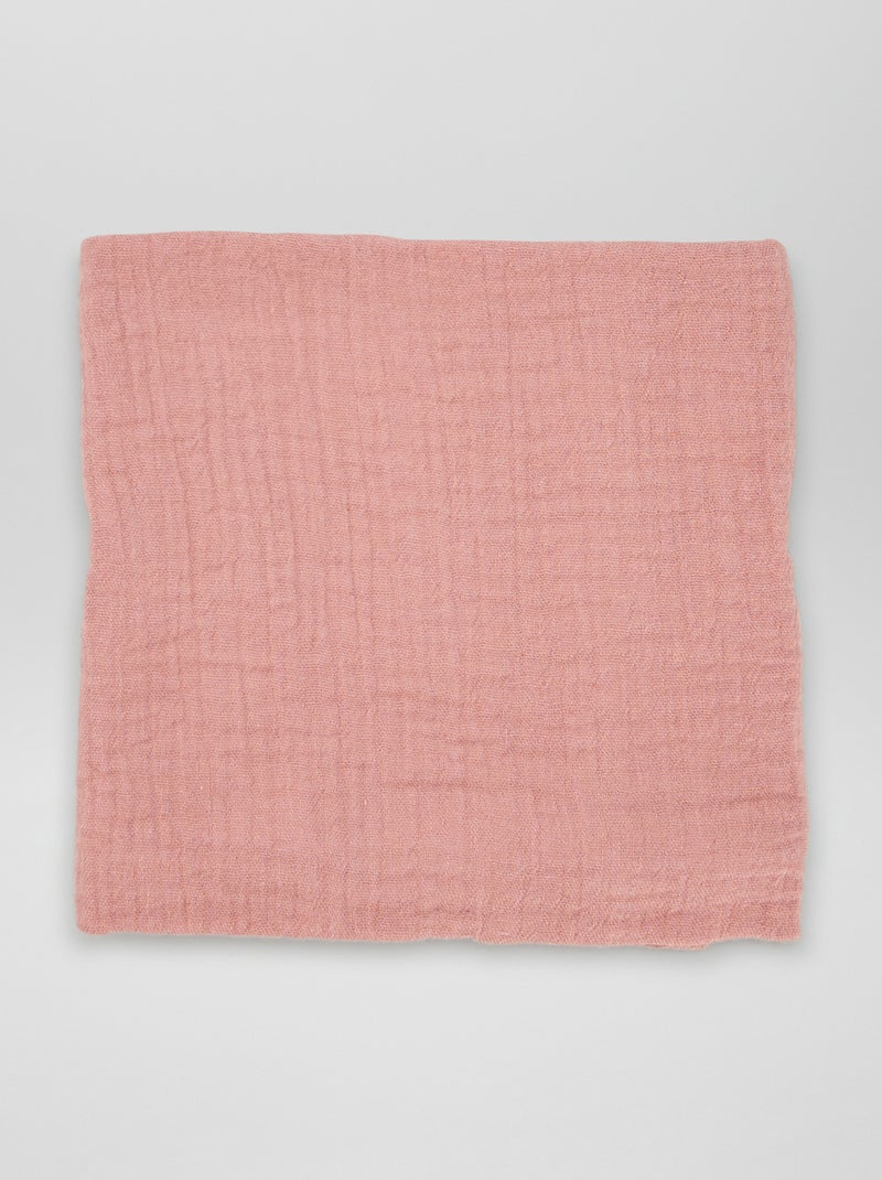 Lot de 3 langes Blanc/rouge - Kiabi