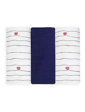Lot de 3 langes