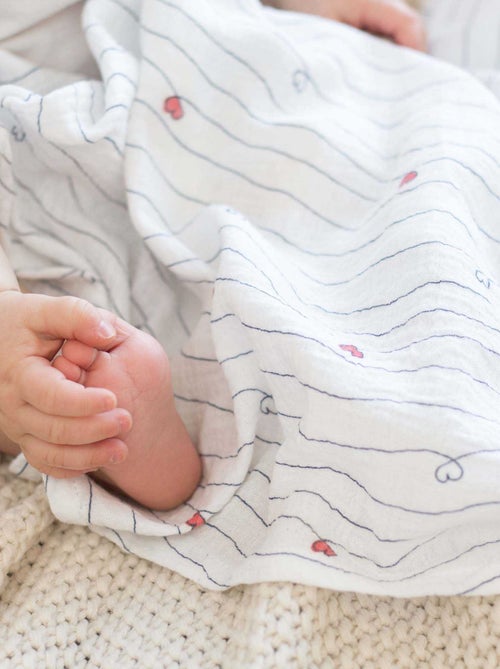 Lot de 3 langes - Kiabi