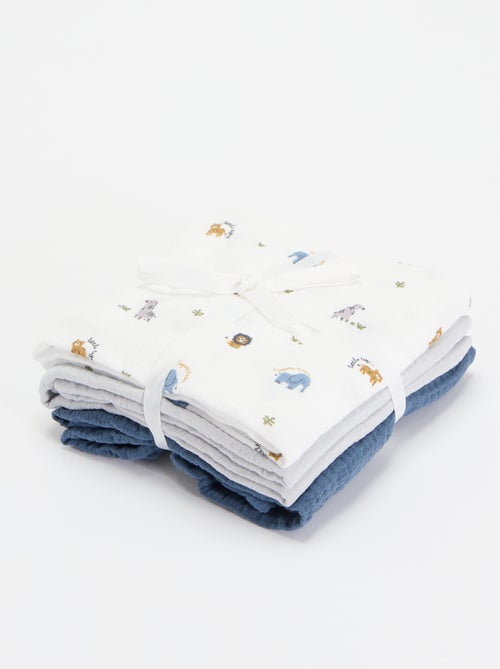 Lot de 3 langes - Kiabi Lot de 3 langes - Kiabi