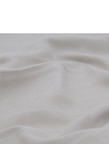 Lot de 3 langes en coton 70x70 cm Etoiles, gris, blanc - Babycalin