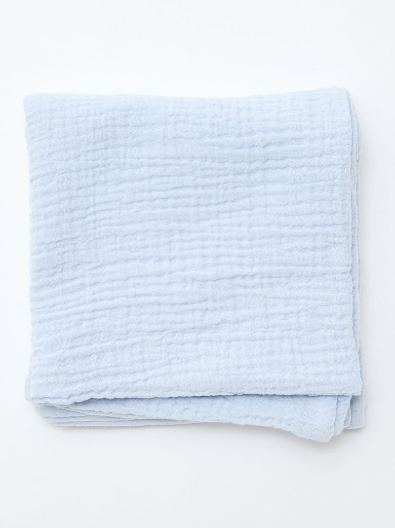 Lot de 3 langes en coton Beige - Kiabi