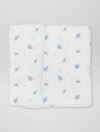 Lot de 3 langes en coton