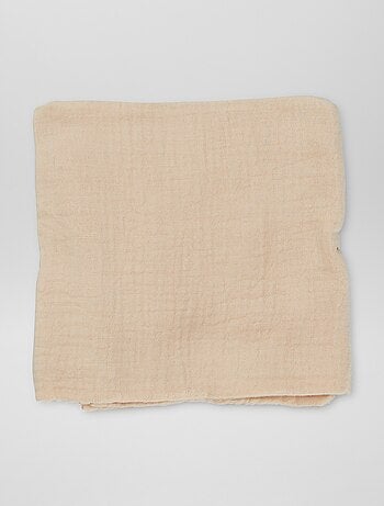 Lot de 3 langes en coton