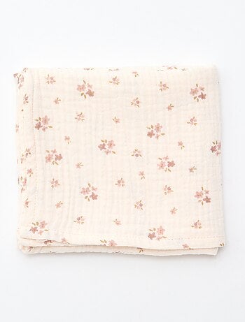 Lot de 3 langes en coton