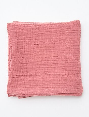 Lot de 3 langes en coton
