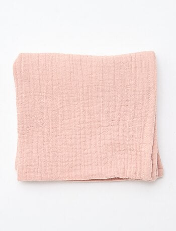 Lot de 3 langes en coton