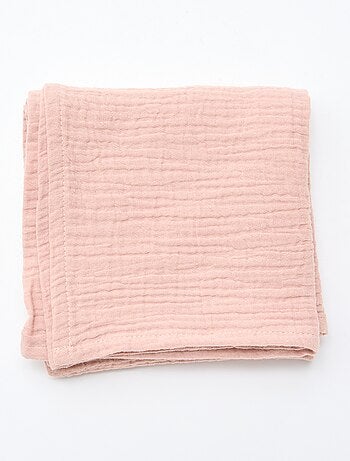 Lot de 3 langes en coton