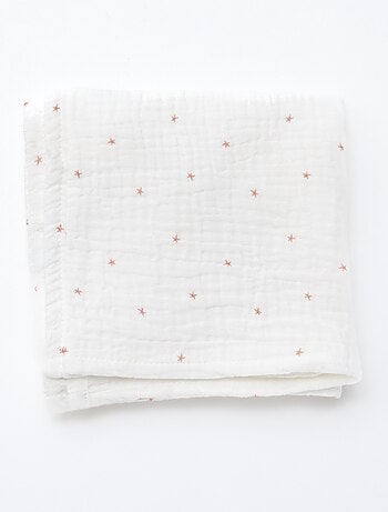Lot de 3 langes en coton