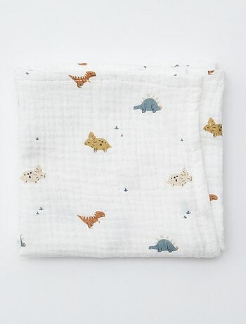 Lot de 3 langes en coton