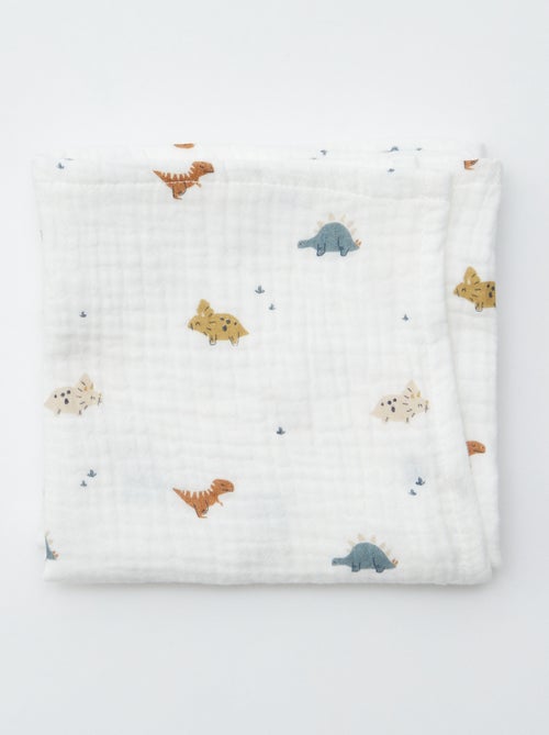 Lot de 3 langes en coton - Kiabi