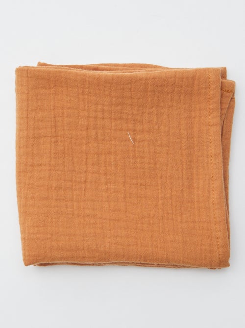 Lot de 3 langes en coton - Kiabi