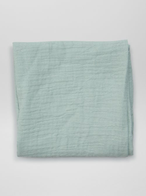 Lot de 3 langes en gaze de coton - Kiabi