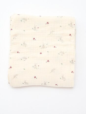 Lot de 3 langes en gaze de coton