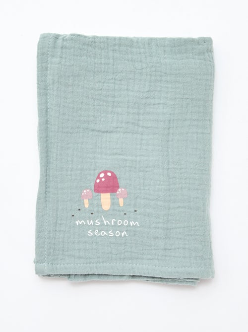 Lot de 3 langes en gaze de coton - Kiabi