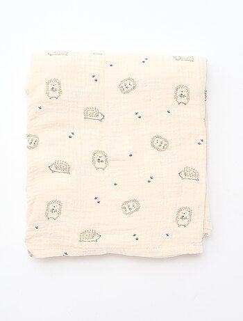 Lot de 3 langes en gaze de coton