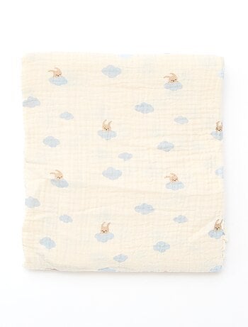 Lot de 3 langes en gaze de coton