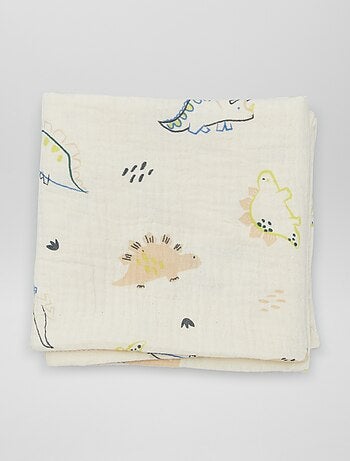 Lot de 3 langes en gaze de coton