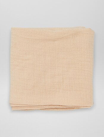 Lot de 3 langes en gaze de coton