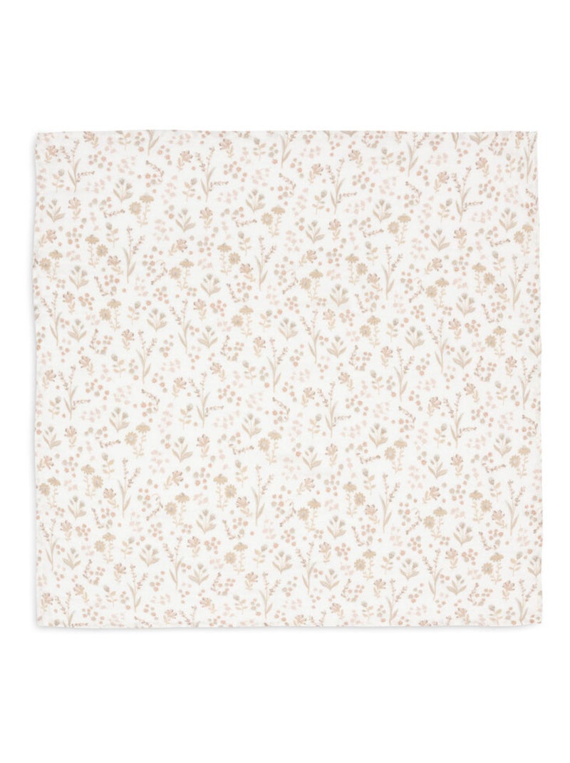 Lot de 3 langes gaze de coton Jollein Beige - Kiabi