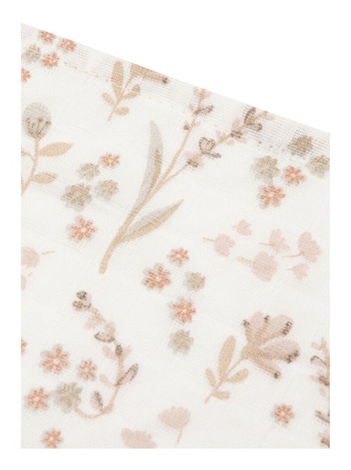 Lot de 3 langes gaze de coton Jollein - Kiabi