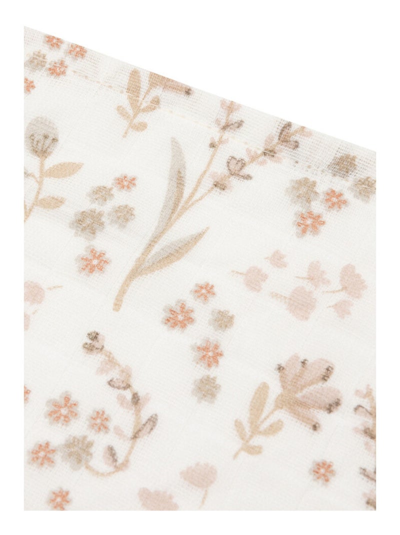 Lot de 3 langes gaze de coton Jollein Beige - Kiabi