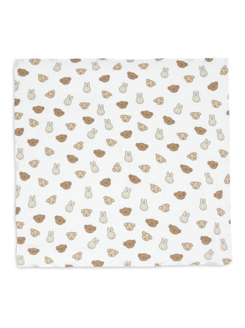 Lot de 3 langes gaze de coton Jollein - Kiabi