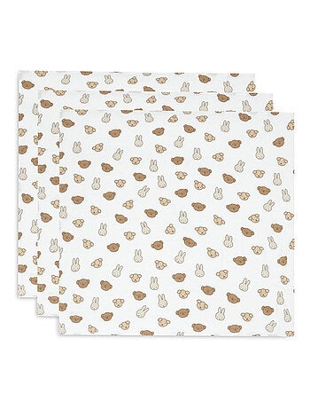 Lot de 3 langes gaze de coton
