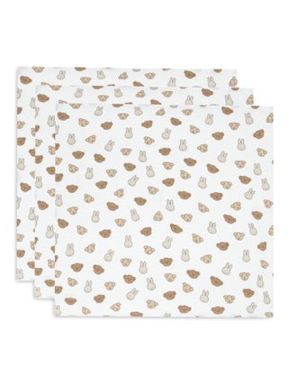 Lot de 3 langes gaze de coton