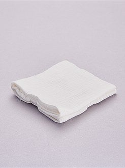 Lot de 3 langes imprimés - Kiabi