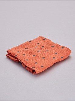 Lot de 3 langes imprimés - Kiabi