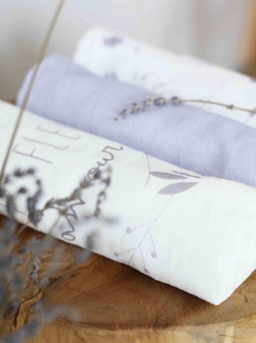 Lot De 3 Langes - Kiabi