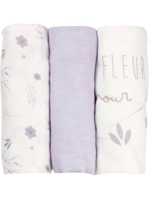 Lot De 3 Langes - Kiabi