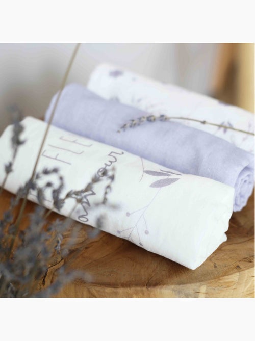 Lot De 3 Langes - Kiabi