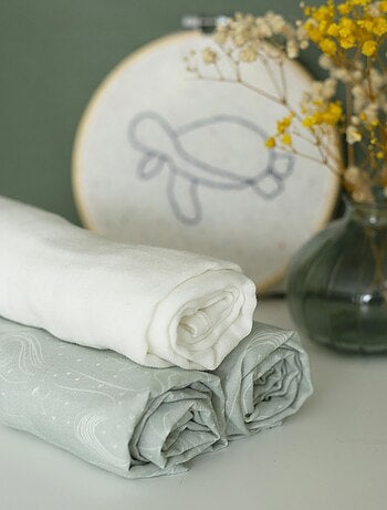 Lot de 3 langes OEKO-TEX® STANDARD 100