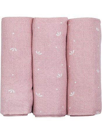 Lot de 3 langes pour bébé