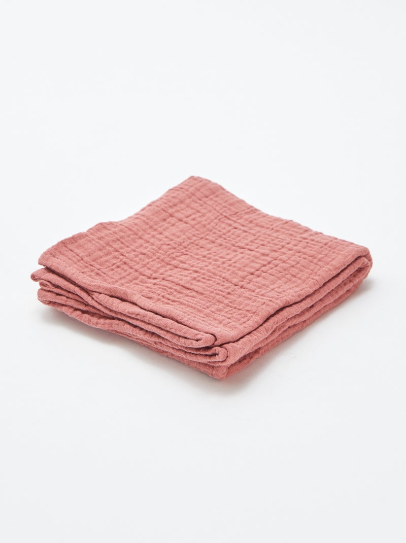 Lot de 3 langes unisexe en éponge Beige - Kiabi
