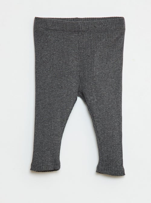 Lot de 3 leggings côtelés - Kiabi