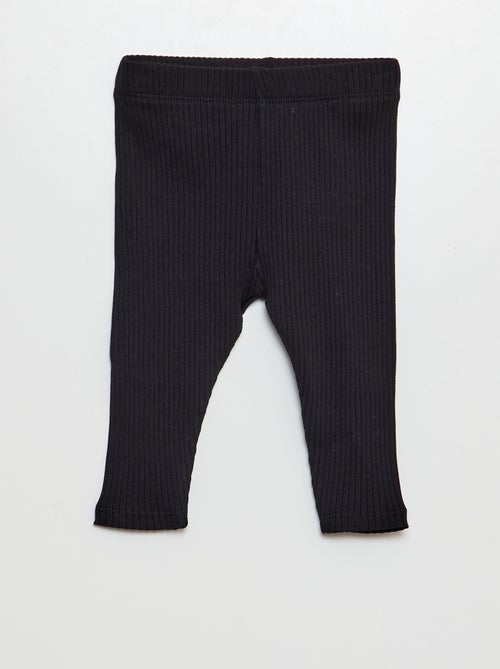 Lot de 3 leggings côtelés - Kiabi