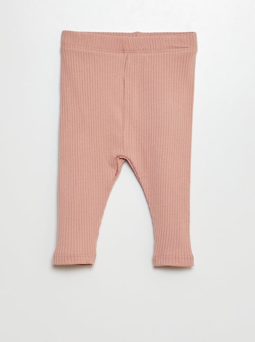 Lot de 3 leggings côtelés - Kiabi