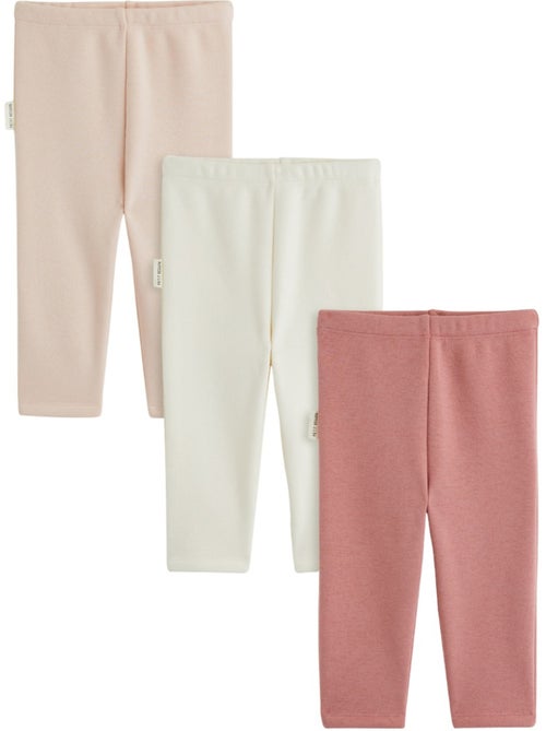 Lot de 3 leggings enfant en molleton ultra chaud - Kiabi Lot de 3 leggings enfant en molleton ultra chaud - Kiabi