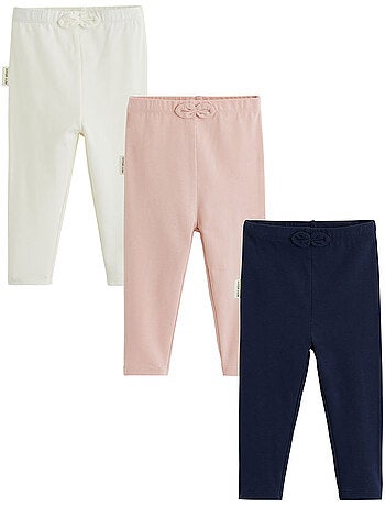 Lot de 3 leggings enfant Ollie