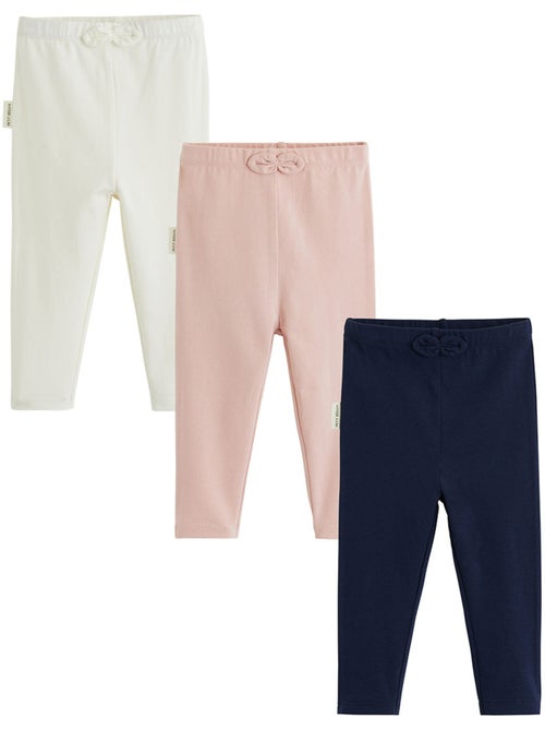 Lot de 3 leggings enfant ollie - Kiabi Lot de 3 leggings enfant ollie - Kiabi