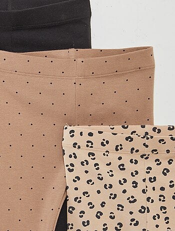 Lot de 3 leggings longs